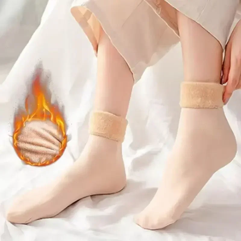 Sock Boot Women - جوارب شتوية حرارية للرجال والنساء، تصميم