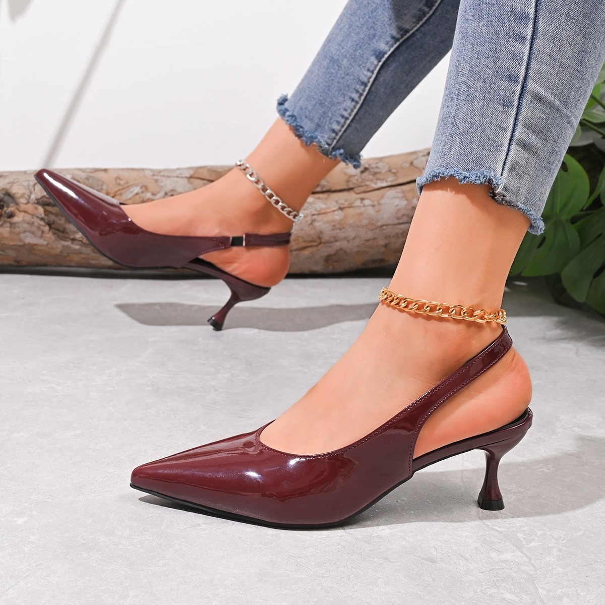 Women'S Shoes Quality - نجمة نمط الأحجار الكريمة المعادن تو