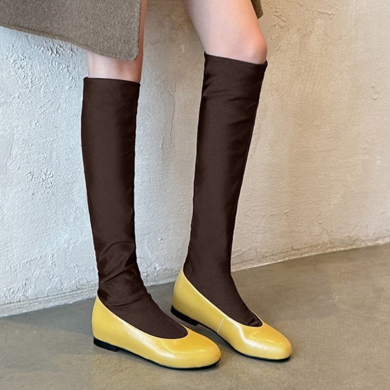 Sock Boot Women - أزياء العلامة التجارية جولة تو حذاء