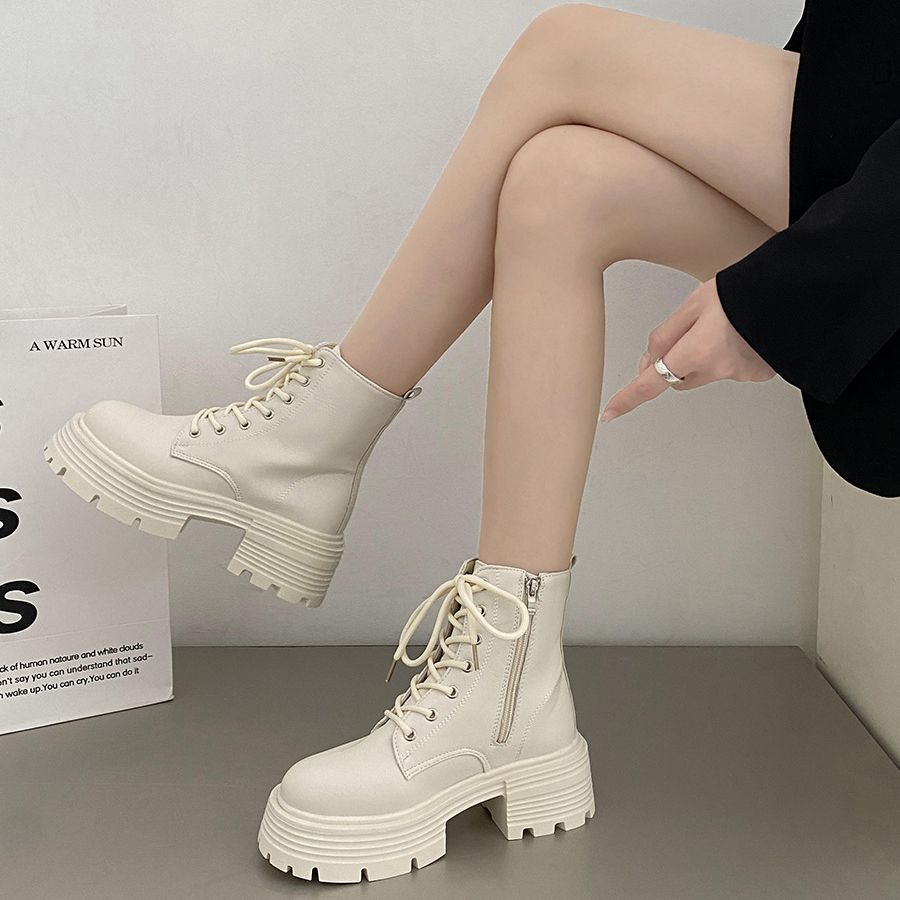 حذاء بوت قصير نسائي بتصميم بري - مراجعة Sock Boot Women وسعره