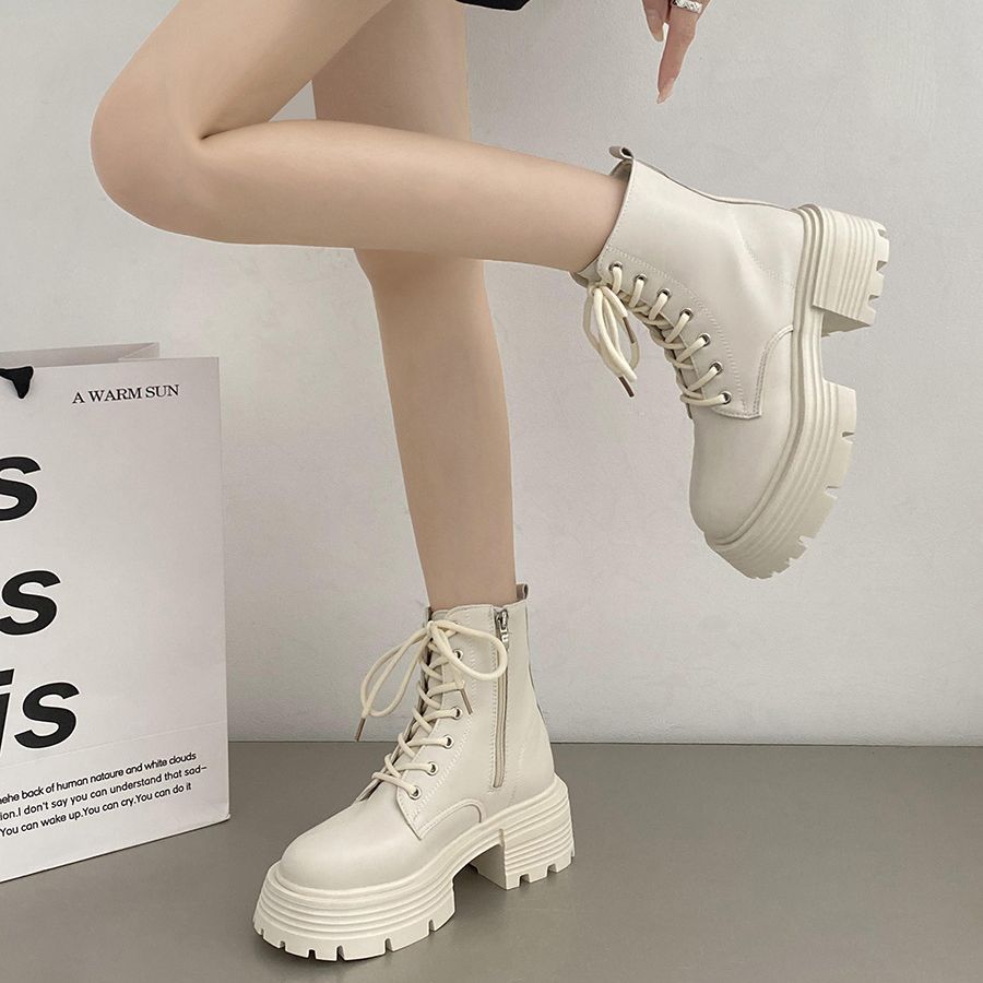 حذاء بوت قصير نسائي بتصميم بري - مراجعة Sock Boot Women وسعره