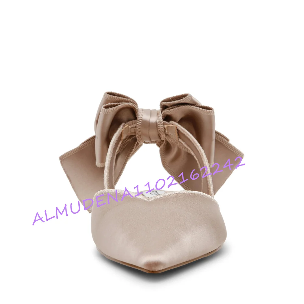 أحذية نسائية أنيقة من الساتان  - مراجعة Mule Slip On وسعره