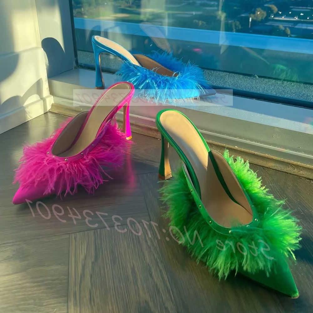 أحذية نسائية بكعب عالٍ مزينة ب - مراجعة Court Heel Pointed وسعره