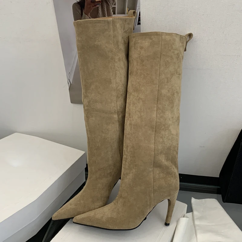 إيليكين أحذية نسائية طويلة مثي - مراجعة Knee High Boots Women وسعره