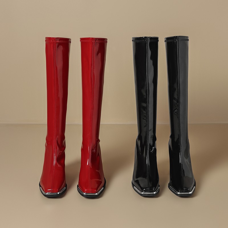 حذاء برقبة للركبة الخريف جديد  - مراجعة Knee High Boots Women وسعره
